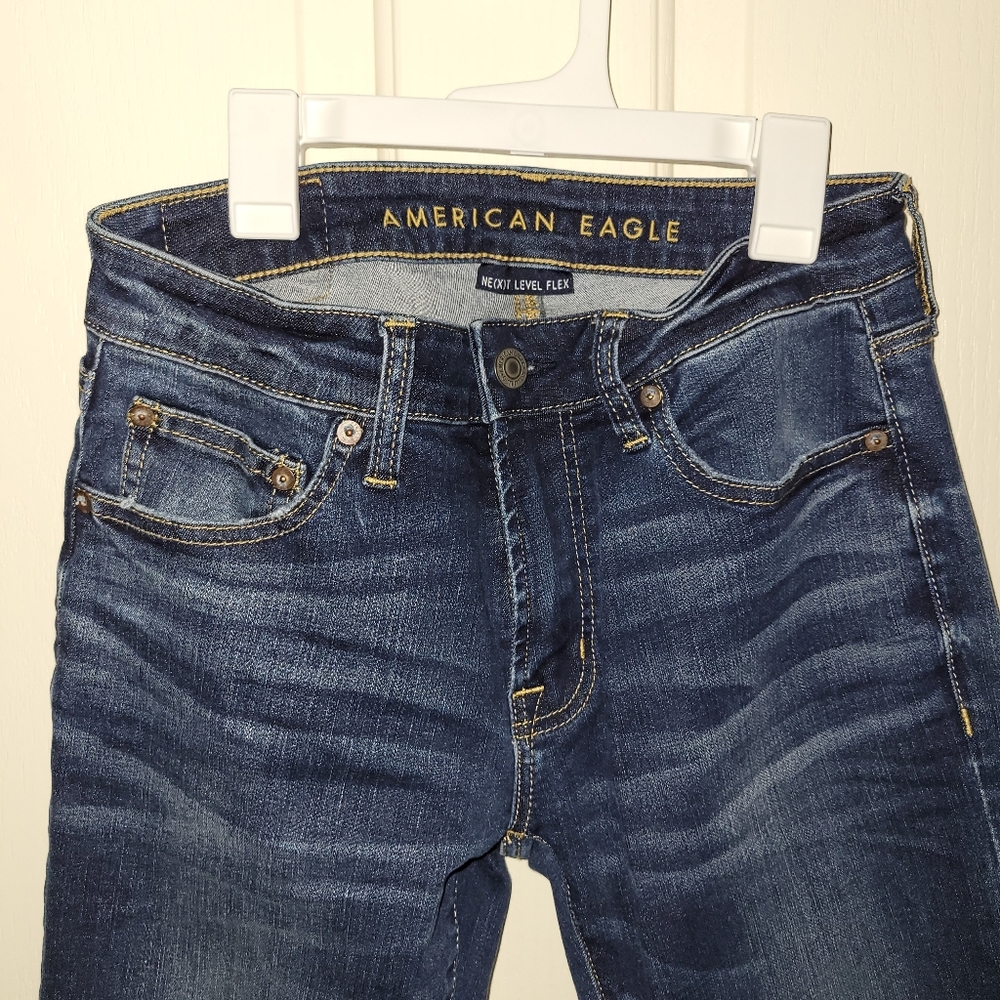 American Eagle Next Level Flex 28x32 Slim Straight Jeans